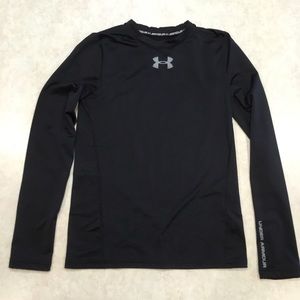 Under Armour ‘Cold Gear’ Black Crew Long Sleeve YL